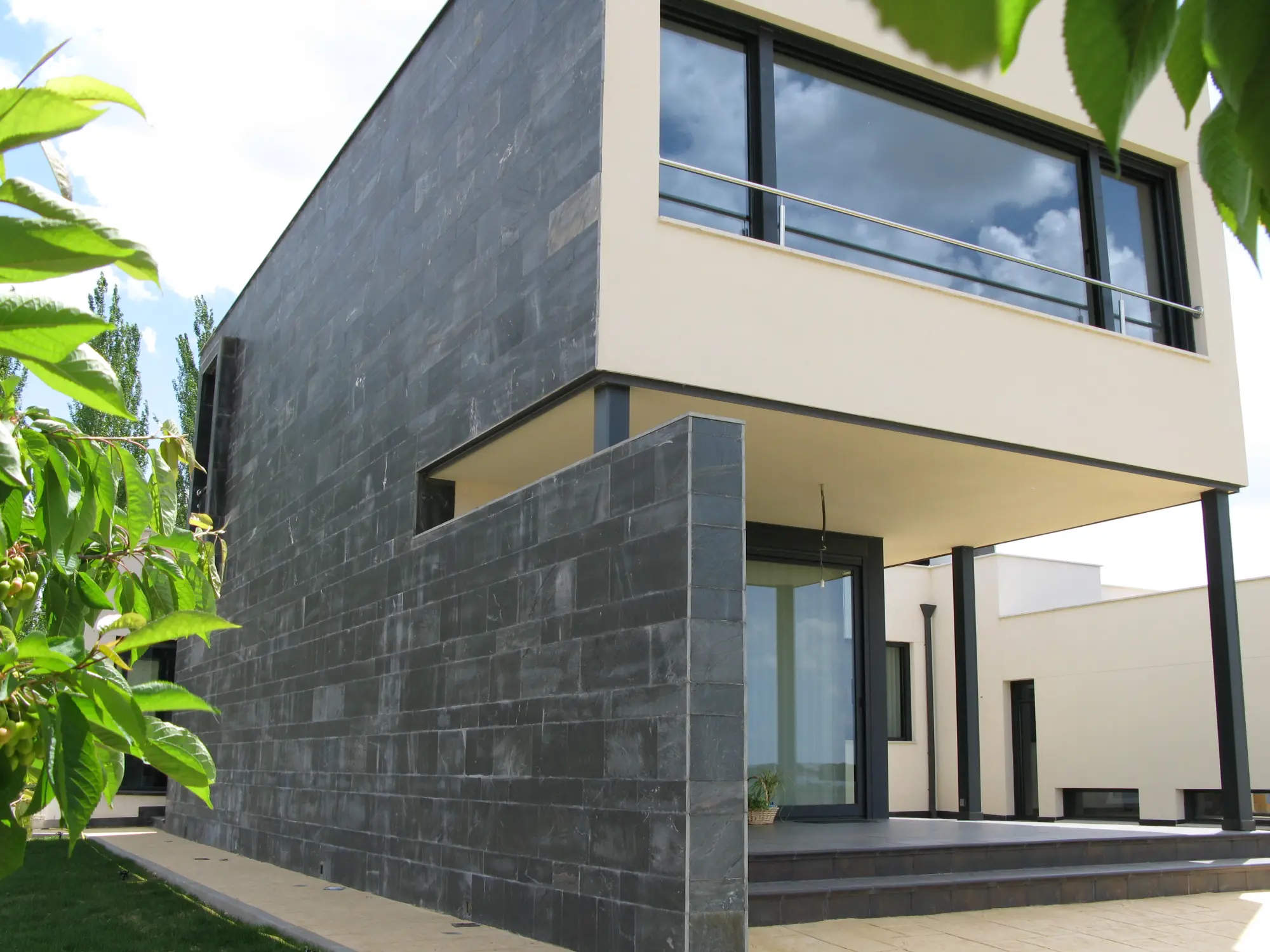 exterior de vivienda unifamiliar