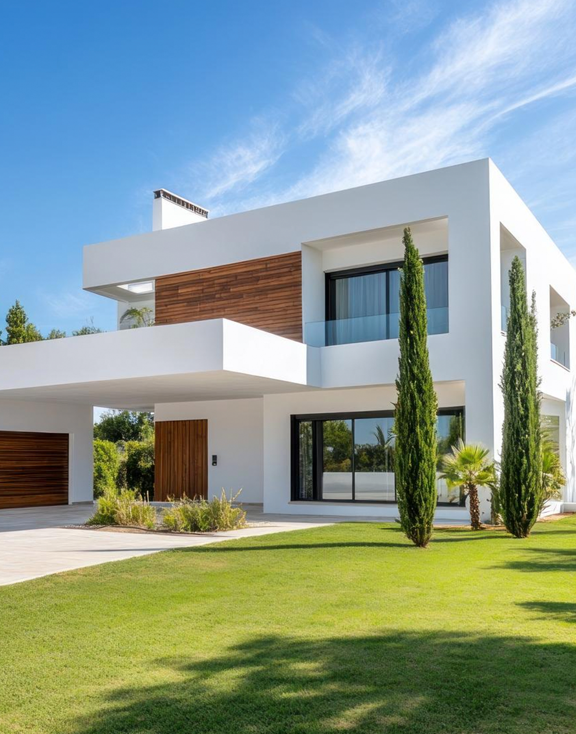 Vivienda unifamiliar con jardín exterior